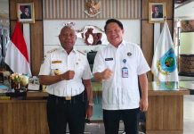 BNN Papua Barat Kunker ke Gubernur Papua Barat BNN Papua Barat Kunker ke Gubernur Papua Barat