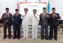 Pemkab Bintuni Sertijab Bupati dan Wakil Bupati Pemkab Bintuni Sertijab Bupati dan Wakil Bupati