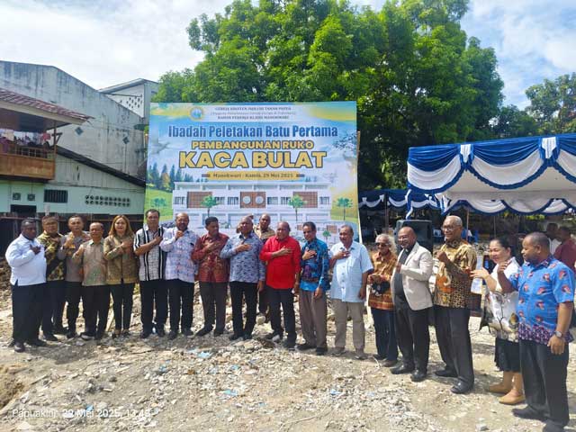 GKI Segera Punya Bangunan Produktif Ruko Kaca Bulat