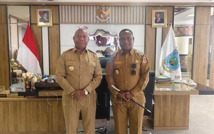Bupati Pegaf Temui Gubernur Papua Barat, Minta Dukungan Pembangunan
