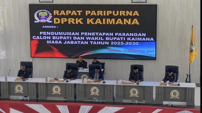 Ketua DPRK Kaimana Ajak Masyarakat Dukung Pemerintahan yang Baru