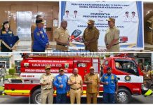 Dapat Bantuan Mobil Damkar Dari Pemprov, Bupati Mansel Bersyukur Dapat Bantuan Mobil Damkar Dari Pemprov, Bupati Mansel Bersyukur