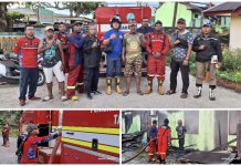 22 Personil Damkar Padamkan Kebakaran di Transito Manokwari 22 Personil Damkar Padamkan Kebakaran di Transito Manokwari