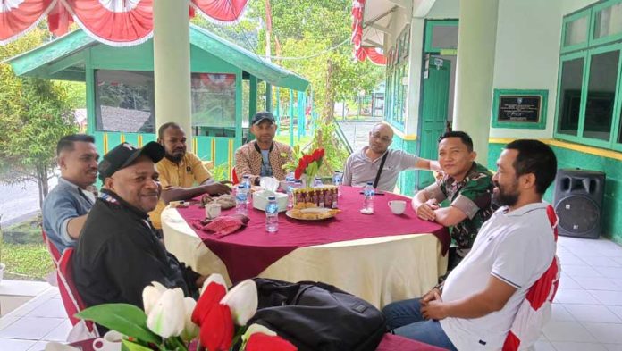 Pererat Silaturahmi, Dandim 1804 Kaimana Gelar Coffee Morning