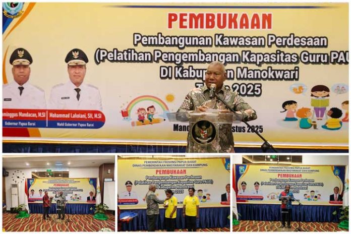 Gubernur Papua Barat Ingatkan Peran Penting Guru PAUD Untuk Papua Emas 2041