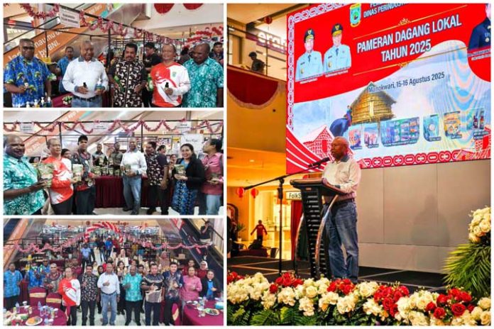 Buka Pameran Dagang Lokal, Gubernur Papua Barat Tegaskan Komitmen Dukung UMKM