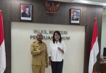 Gubernur Papua Barat Bawa 9 Program ke Kementerian PU Gubernur Papua Barat Bawa 9 Program ke Kementerian PU