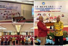 Gubernur Papua Barat Paparkan Pembangunan di Diklatbat GPI Gubernur Papua Barat Paparkan Pembangunan di Diklatbat GPI