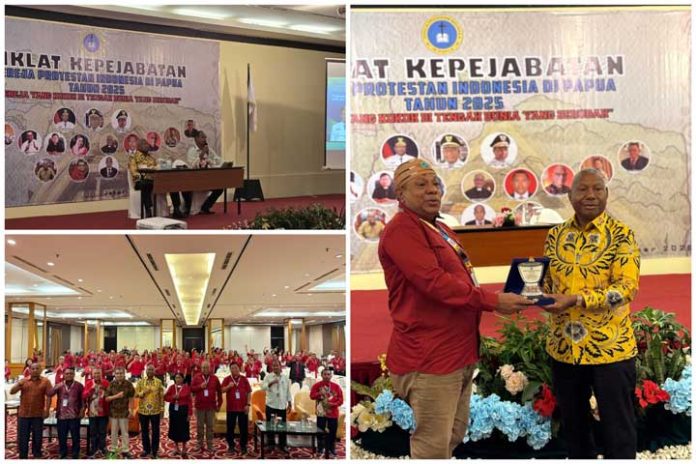 Gubernur Papua Barat Paparkan Pembangunan di Diklatbat GPI