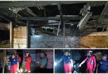 Kebakaran Hanguskan Rumah di Kampung Katebu Kebakaran Hanguskan Rumah di Kampung Katebu