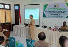 DKPP Kaimana Latih Penyuluh Pertanian Lapangan DKPP Kaimana Latih Penyuluh Pertanian Lapangan