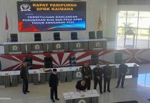 DPRK Kaimana Tetapkan Perubahan KUA/PPAS TA 2025 DPRK Kaimana Tetapkan Perubahan KUA/PPAS TA 2025