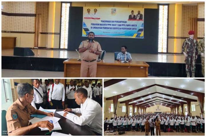 BKPSDM Pegunungan Arfak Dampingi Perbaikan Dokumen PPPK