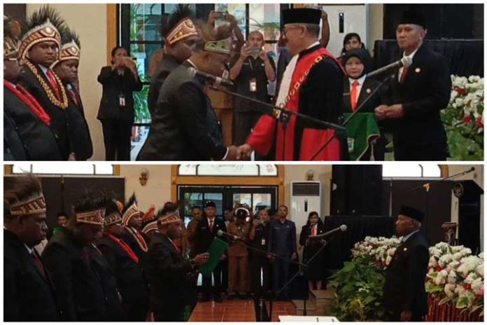 9 Anggota DPR Papua Barat Mekanisme Otonomi Khusus Dilantik