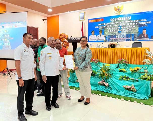 sosialisi-nib-dinas-penanaman-modal 100 Pelaku Usaha OAP Manokwari Ikut Sosialisasi Penerbitan Nomor Induk Berusaha