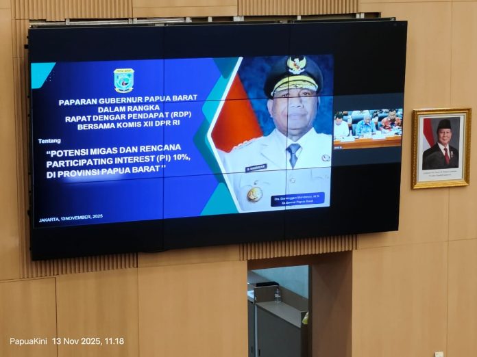 Gubernur Papua Barat Minta Dukungan DPR RI dan Presiden Soal Pertambangan Rakyat dan Realisasi PI Migas