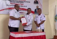 Sertijab Kaban Kesbangpol Papua Barat Sertijab Kaban Kesbangpol Papua Barat