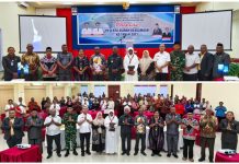 Gubernur Papua Barat Lepas Peserta Ziarah Keagamaan Kristen dan Islam Gubernur Papua Barat Lepas Peserta Ziarah Keagamaan Kristen dan Islam