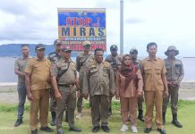Satpol PP Kaimana Pasang Imbauan Stop Miras di Pantai Air Merah Satpol PP Kaimana Pasang Imbauan Stop Miras di Pantai Air Merah