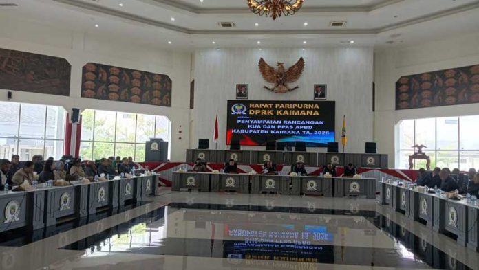 DPR Kabupaten Kaimana Mulai Bahas Rancangan KUA PPAS Dengan OPD