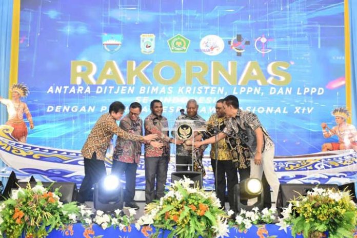 Pembukaan-Rakornas-Pesparawi-XIV-di-Manokwari-Papua-Barat Rakornas Pesparawi Nasional XIV Digelar di Manokwari