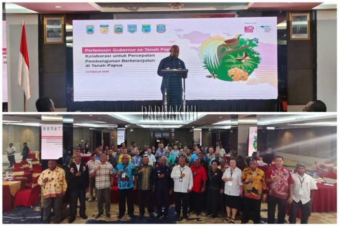 Gubernur Enam Provinsi se Tanah Papua Teken Kesepakatan Pembangunan Berkelanjutan