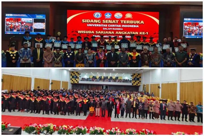 UNCRI Wisuda Perdana, Gubernur Papua Barat Ingatkan Bangun Daerah
