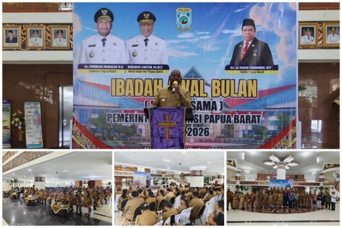 Gubernur Papua Barat Ingatkan Toleransi dan Tanpa Miras Jelang dan Sesudah Lebaran