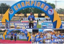 Persipegaf Pertahankan Gelar Juara Liga 4 Gubernur Papua Barat Persipegaf Pertahankan Gelar Juara Liga 4 Gubernur Papua Barat
