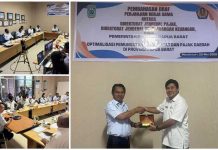 Bapenda Papua Barat dan Kanwil Keuangan Bahas Draf PKS OP4D Untuk Genjot PAD Bapenda Papua Barat dan Kanwil Keuangan Bahas Draf PKS OP4D Untuk Genjot PAD