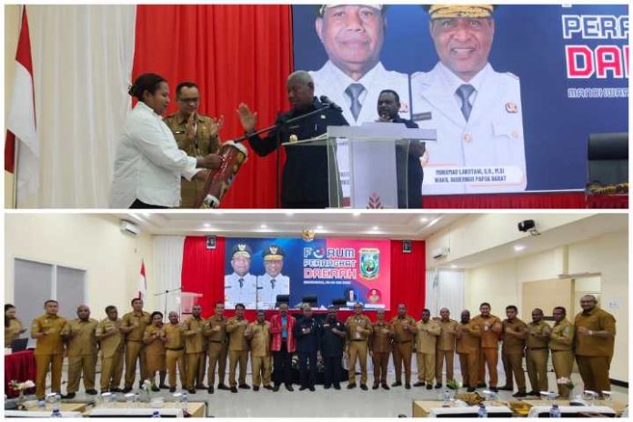 Semua Perangkat Daerah Harus Samakan Persepsi Bangun Papua Barat