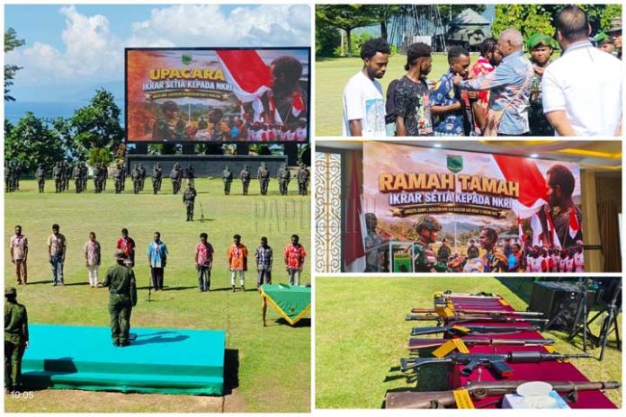 Ikrar Setia NKRI Berkumandang di Manokwari
