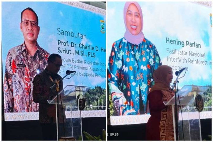 Kepala-BRIDA-Papua-Barat-Charlie-Heatubun-fasilitator-nasional-IRI-Indonesia-Hening-Parlan IRI Indonesia: Menjaga Hutan Tidak Berarti Hentikan Pembangunan
