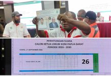 Yosias Saroy Terpilih Ketua KONI Papua Barat 2026 – 2030 Yosias Saroy Terpilih Ketua KONI Papua Barat 2026 - 2030