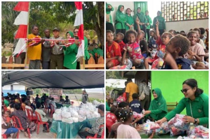 Yonif-TP-864-NN-Kaimana-bakti-sosial-Tanggaromi Yonif TP 864/NN Resmikan Rumah Baca dan Beri Layanan Kesehatan di Tanggaromi