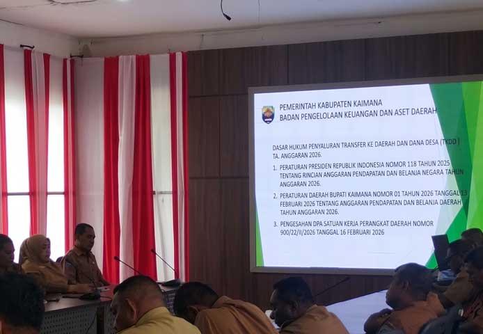 BPKAD-Kaimana-alur-APBD APBD Kaimana 2026 Diperketat, Kepala BPKAD Ungkap Skema Baru Pengelolaan Anggaran OPD
