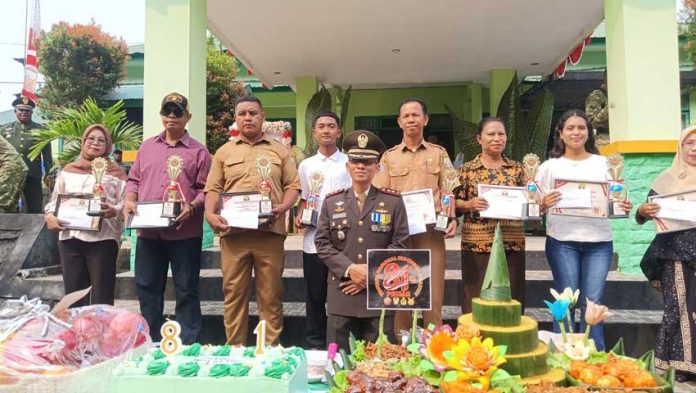 Peringatan HUT ke 81 TNI di Kaimana, Panglima Ingatkan Jaga Kepercayaan Rakyat