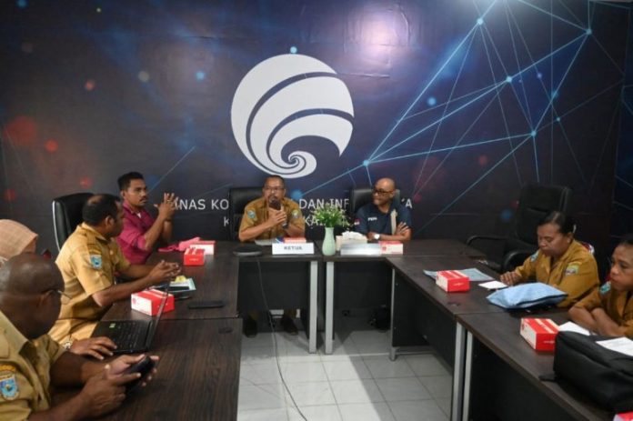 Diskominfo PWI Gandeng PWI Kaimana, Diskominfo Pastikan Informasi Publik Sehat dan Akurat