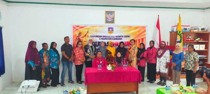 GOW Kaimana Gelar Kegiatan Edukasi Hukum Bagi Perempuan