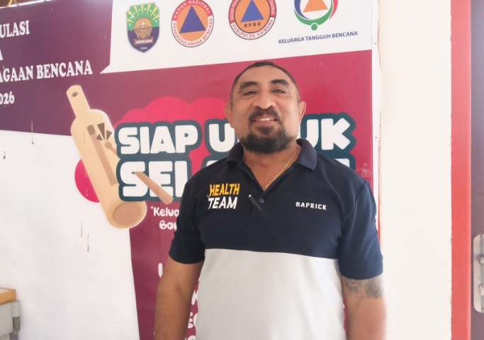 Kepala Badan Penanggulangan Bencana Daerah (BPBD) Kabupaten Kaimana, Hans JM Litaay Karhutla Kaimana Sudah 185 Hektare, Kini Muncul Titik Api Baru
