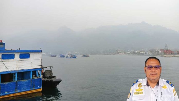 Kondisi-pelabuhan-Kaimana-12-Oktober-2026-Karhutla Cuaca Buruk, UP Pelabuhan Kaimana Imbau Nelayan Waspada Melaut
