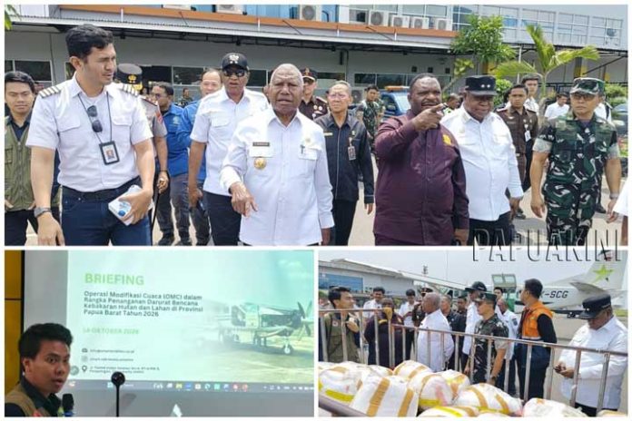 Operasi-modifikasi-cuaca-bmkg-papua-barat Papua Barat Lakukan Modifikasi Cuaca Atasi Kabut Asap