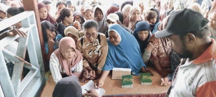 Pasar Murah DKPP Kaimana Antusiasme Membludak, Pemkab Kaimana Tambah Kuota Pasar Murah Jelang Lebaran