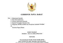 Pemprov Papua Barat Terapkan Work From Home Akibat Kabut Asap Pemprov Papua Barat Terapkan Work From Home Akibat Kabut Asap